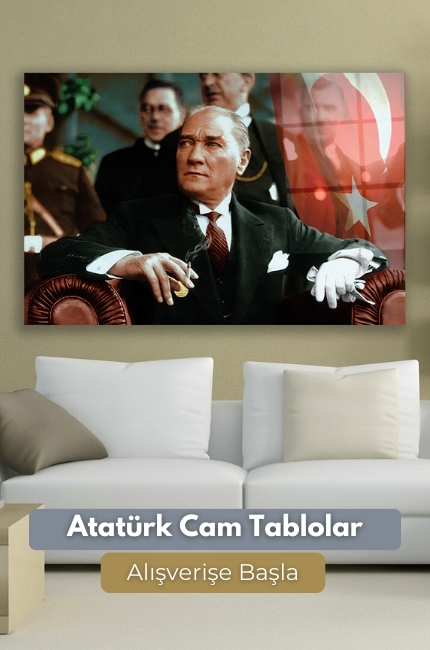 Atatürk Cam Tablo