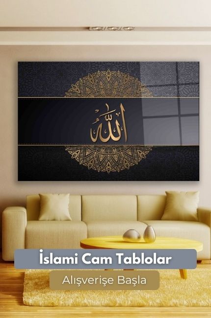 İslami Cam Tablolar