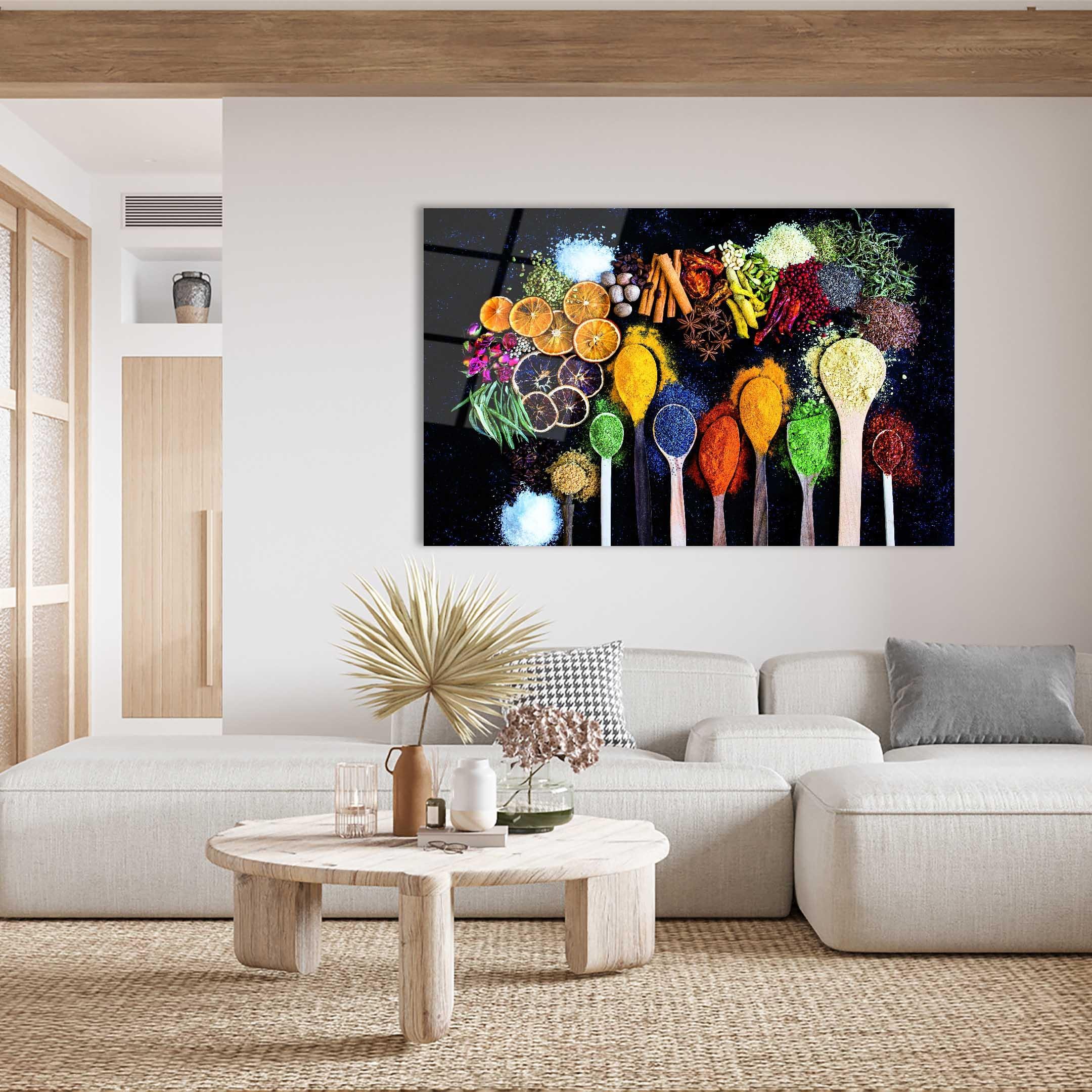 Kaşıklarda%20Baharatlar%20Cam%20Tablo%204mm%20Dayanıklı%20Temperli%20Cam,%20Fruits%20on%20Spoon%20Glass%20Wall%20Decor