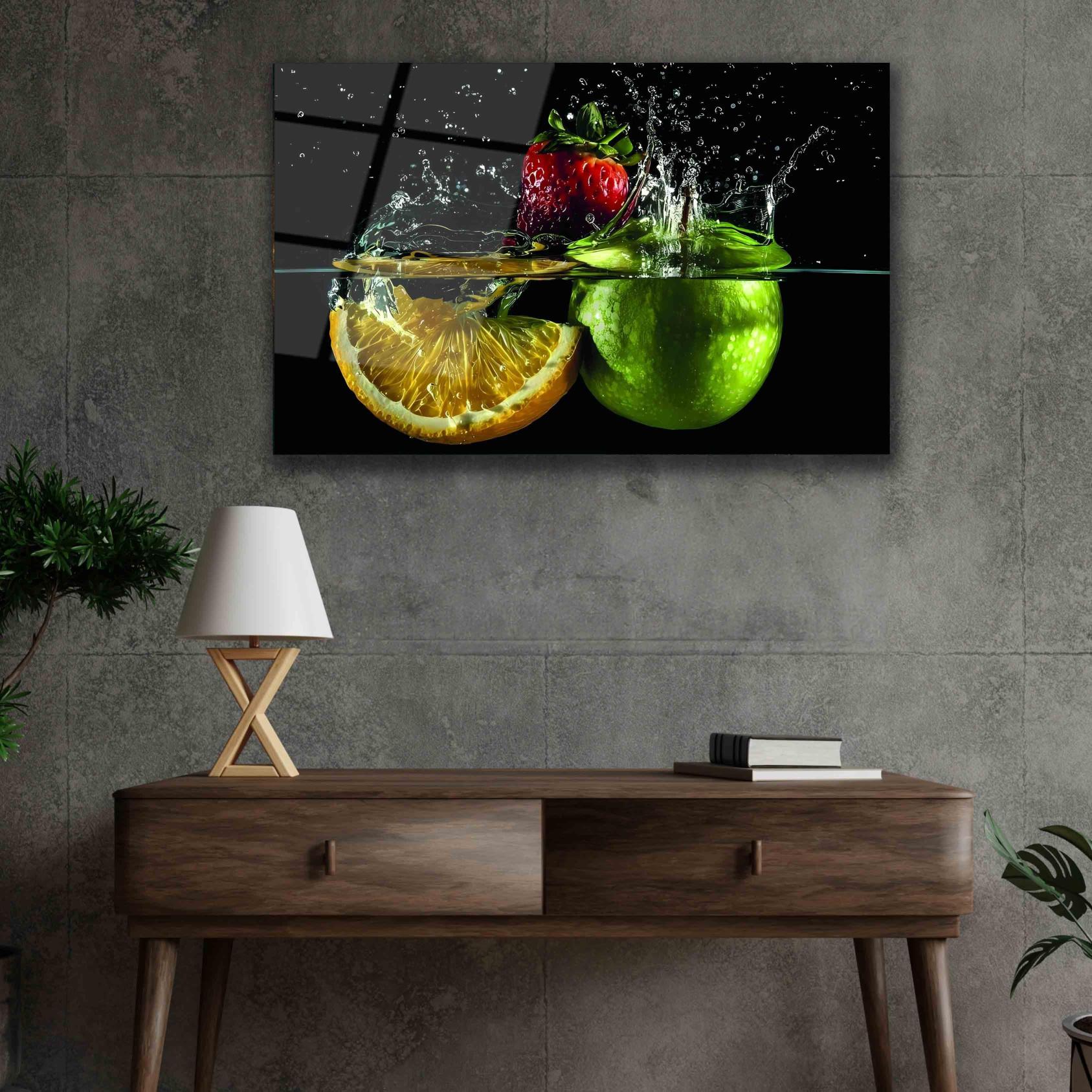 Meyvelerin%20Dansı%20Mutfak%20Cam%20Tablo%204mm%20Dayanıklı%20Temperli%20Cam,%20Fruits%20on%20Spoon%20Glass%20Wall%20Decor