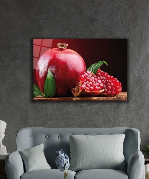 Nar%204mm%20Dayanıklı%20Cam%20Tablo%20Temperli%20Cam,%20Pomegranate%20Glass%20Wall%20Art